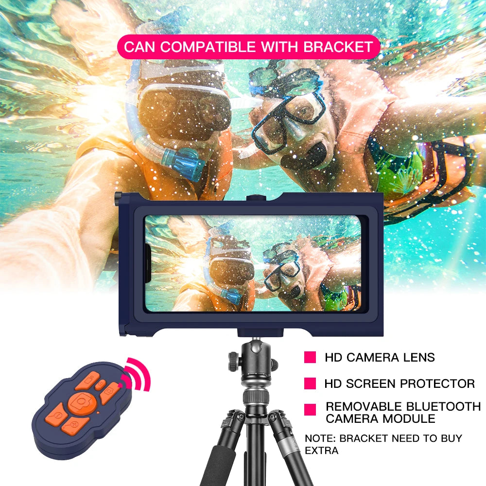 Bluetooth Scuba Diving/Snorkelling Phone Case